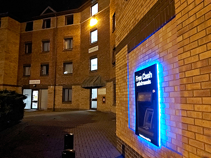 Cashpoint, Bassett-Lowke Hall