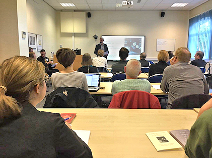 Lecture in progress