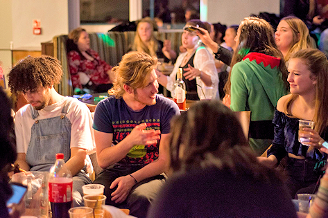 Students in the union